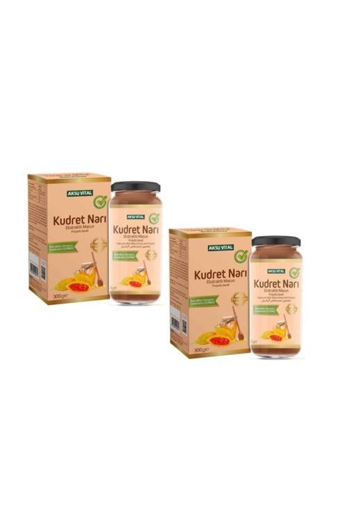 Kudret Narı Ekstraktlı Macun 300 Gr X 2 Adet Sağ Salim Şifa Market %100 Orjinal
