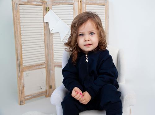 Fermuarlı Kapüşonlu Tek Sweat