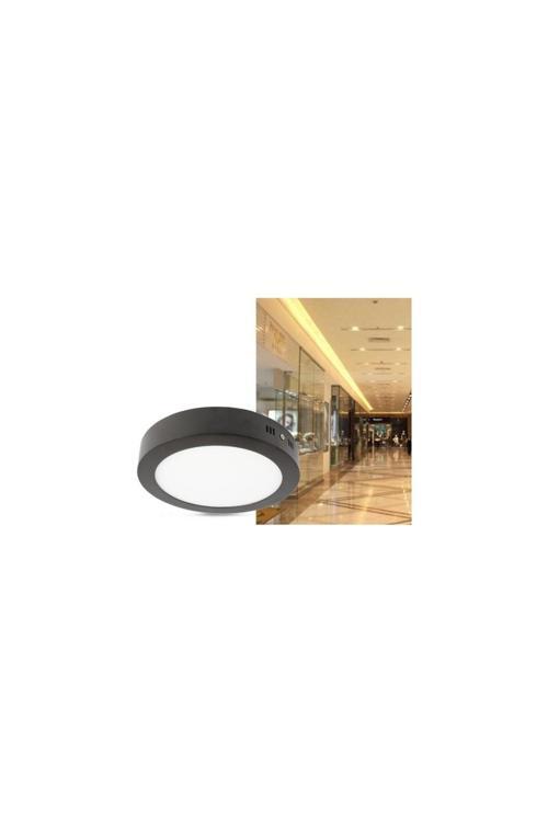 12Watt Sıva Üstü Yuvarlak Beyaz Işık Panel