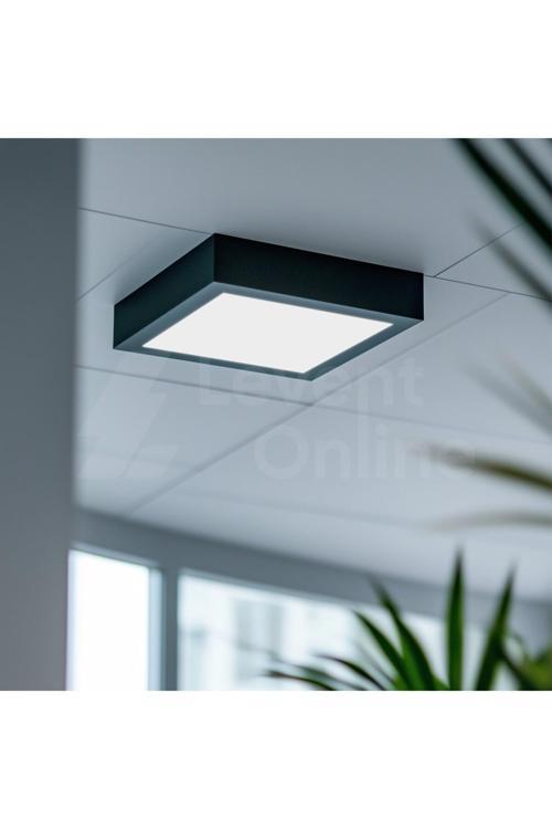 18 Watt Sıvaüstü Kare Siyah Sıva Üstü Panel Spot