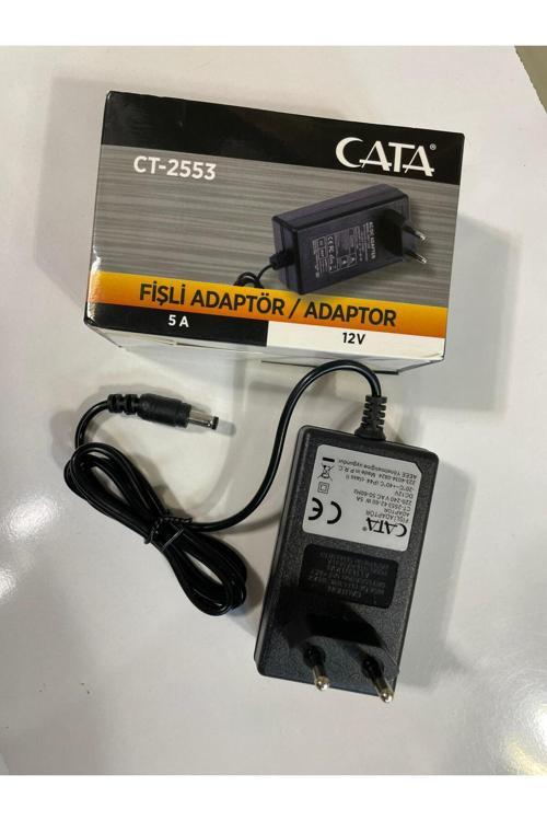 Ct-2553 5 Amper 60W 12V Fişli Adaptör Trafo