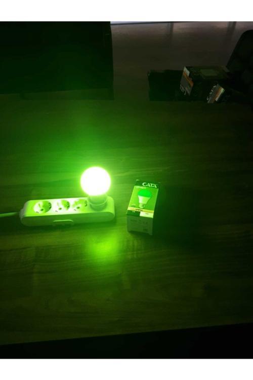 Ct 4277 9W Led Ampul Yeşil