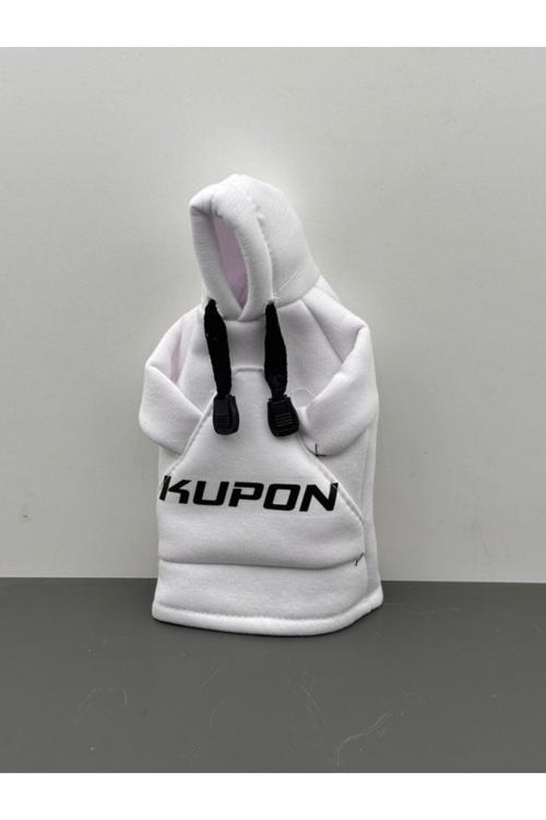 Kupon Vites Poları Beyaz Kapşonlu - Özel Üretim