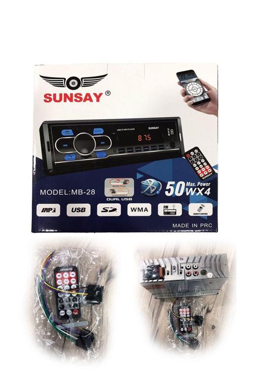 Yüksek Performanslı Sunsay Mb-28 Oto Teyp: Müzik Deneyiminizi Yeniden Tanımlayın!