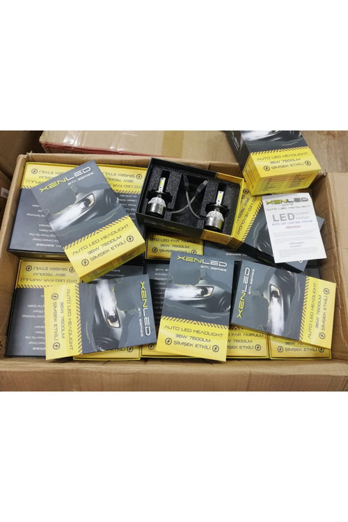 Led Xenon Şimşek Etkisi 36W 7600Lm