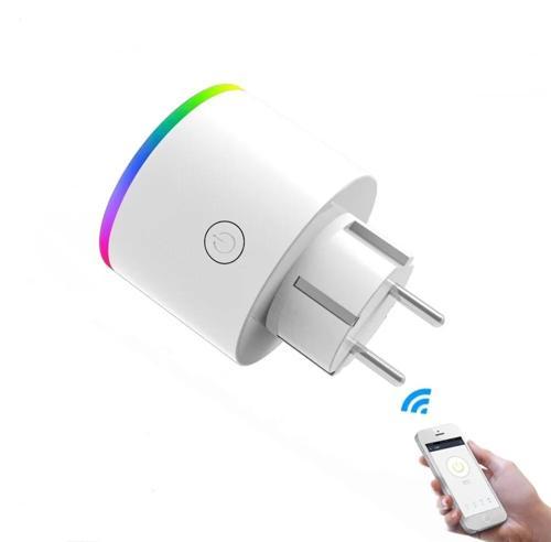 Fulltech Fsm2 Rgb Ledli 3680W Akıllı Wi-Fi Kontrollü Priz