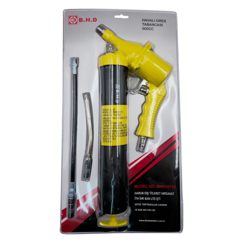 B.H.D BHD00119 500cc Havalı Gres Tabancası/Gres Pompası