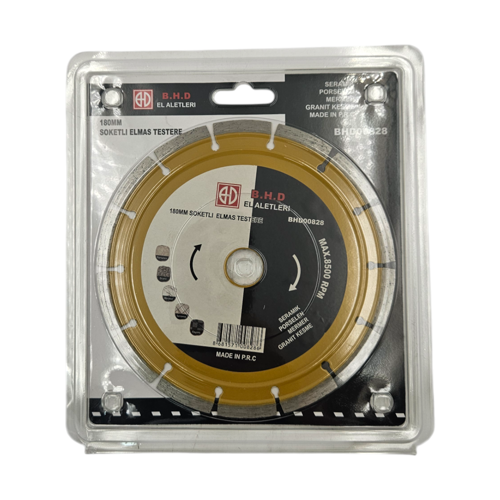B.H.D BHD00828 180mm Turbo Granit Mermer Kesici