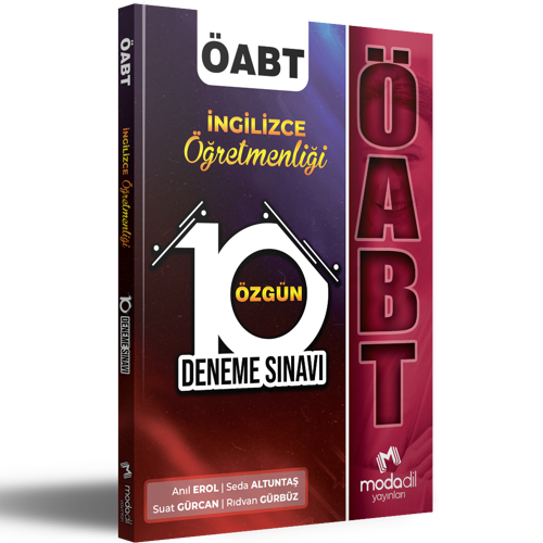 Modadil Öabt İngilizce - 10 Deneme Modadil Yayınları