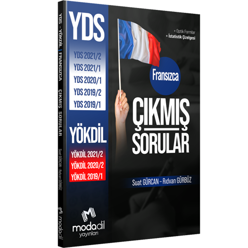 Modadil Fransızca YDS -YÖKDİL Çıkmış Sorular Modadil Yayınları