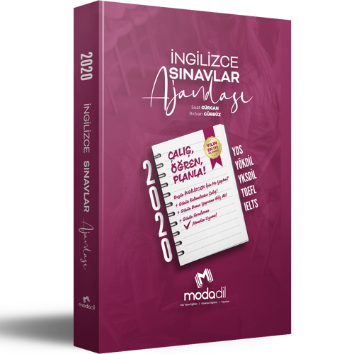 Modadil İngilizce Sınavlar Ajandası Modadil Yayınları