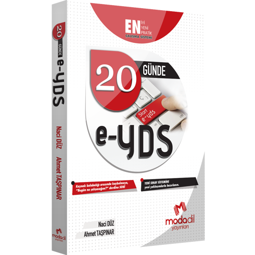 Modadil 20 Günde E-YDS Modadil Yayınları