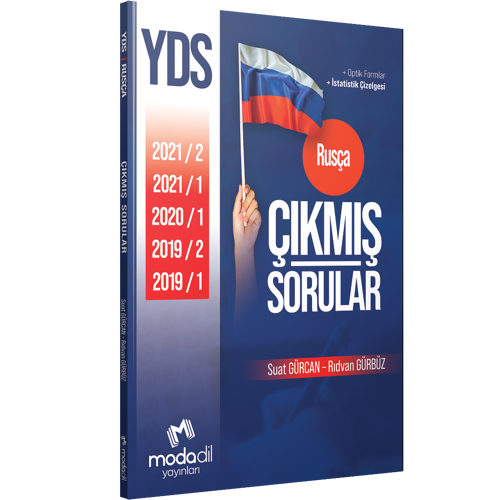 Modadil Rusça YDS Çıkmış Sorular Modadil Yayınları