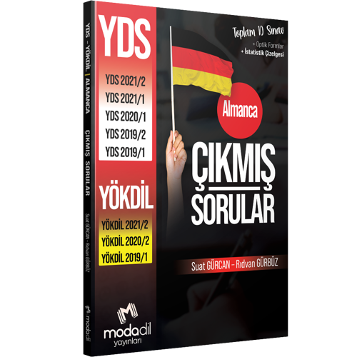 Modadil Almanca YDS -YÖKDİL Çıkmış Sorular Modadil Yayınları