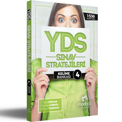 Modadil YDS Sınav Stratejileri 4 - Kelime Bankası Modadil Yayınları