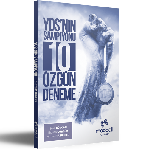 Modadil YDS'Nin Şampiyonu 10 Özgün Deneme Modadil Yayınları