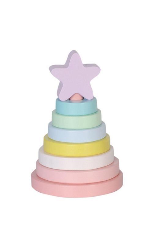 Ahşap Renkli Yıldız Kule / Hanoi