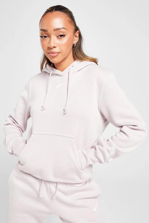Phoenix Fleece Hoodie Kadın Kapüşonlu Sweatshirt Lila