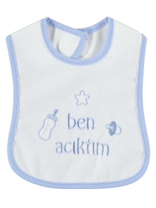 Ben Acıktım Nakışlı Mama Önlüğü - MaviStandart