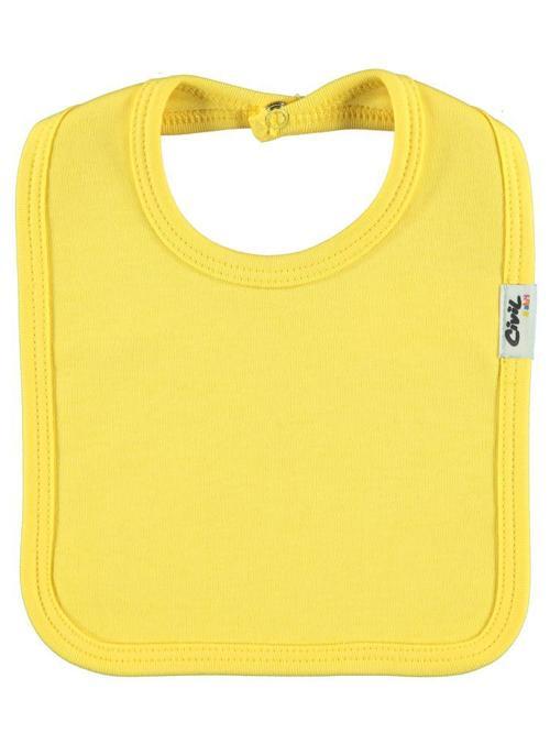 Arkadan Çıtçıtlı Unisex Mama Önlük - SarıStandart