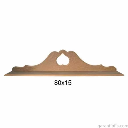 -Art RA 515 Boyanabilir Dekoratif Ahşap Raf (Duvar Tip)