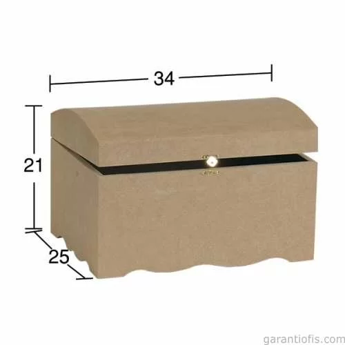 -Art SA 412 Boyanabilir Ahşap Sandık