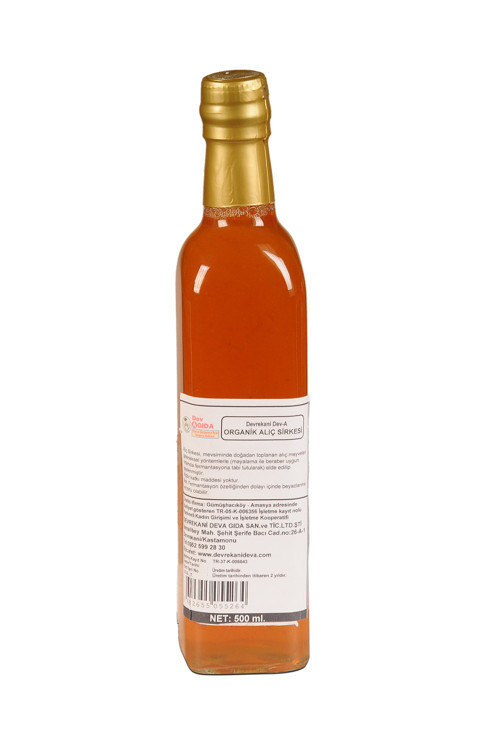 Organik Alıç Sirkesi 500 Ml