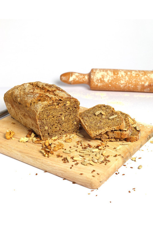Atatohum Ekşi Mayalı Ayçekirdekli Siyez Ekmeği 500 Gr