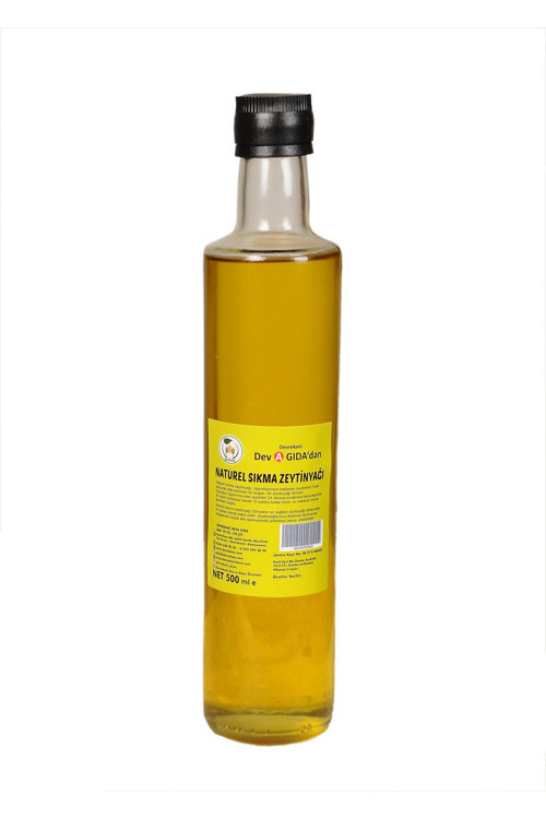 Naturel Sıkma Zeytinyağı 500 Ml