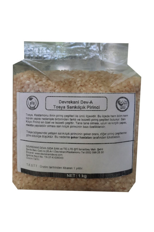 Tosya Sarıkılçık Pirinç 1kg