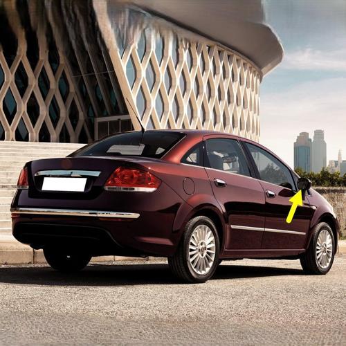 Fiat Linea 2007-2017 Sağ Dış Ayna Camı Elektrikli Isıtmalı 71740497