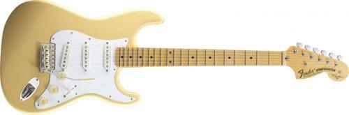 Yngwie Malmsteen Stratocaster Scalloped Akçaağaç Klavye Vintage White Elektro Gitar