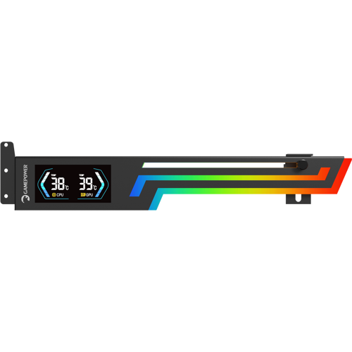 Heatsync ARGB LCD Ekran Kartı Tutucu Siyah