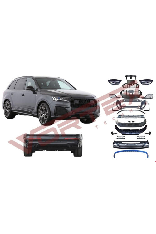 Q720-1000 AUDİ Q7 2016- Q7 2016- İÇİN 2020- S LİNE DÖNÜŞÜM SETİ UYUMLU OEM NO: