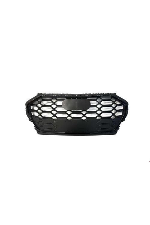 Q521-2005 AUDİ Q5 2021- ÖN PANJUR (MAT SİYAH-PARLAK SİYAH ÇERÇ) UYUMLU OEM NO: 80D853651...