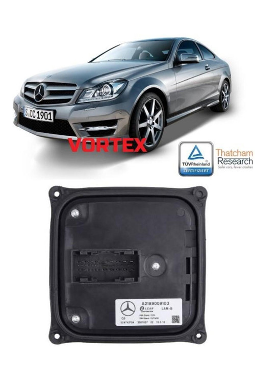 MERCEDES W204 2011- ÖN FAR BEYNİ (KODLANMIŞ) UYUMLU OEM NO: 2189009103 / 2189000002 / 2189009600 / 2