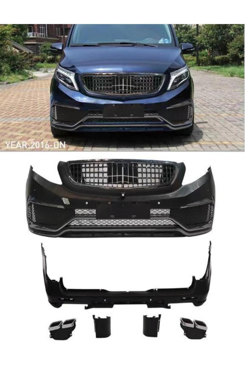 W44716-AMGSET VİTO W447 2014- ÖN-ARKA AMG BODY KİT V CLASS OEM No:
