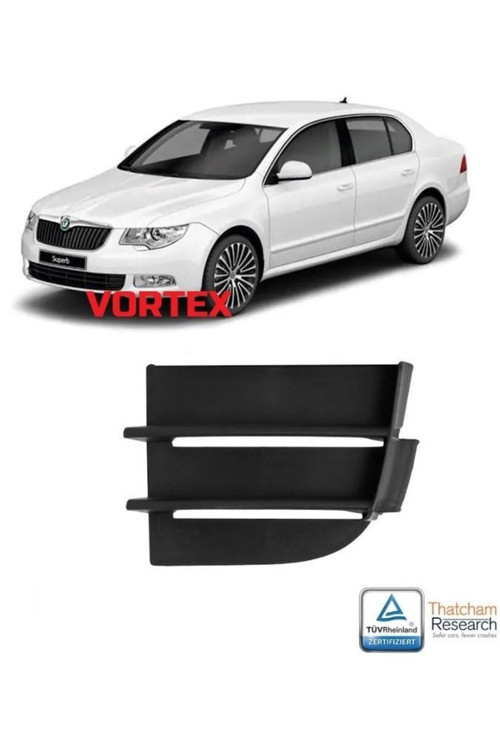 SPRB08-1701 SUPERB 2008- ÖN TAMPON IZGARA SOL OEM No: 3T0853665