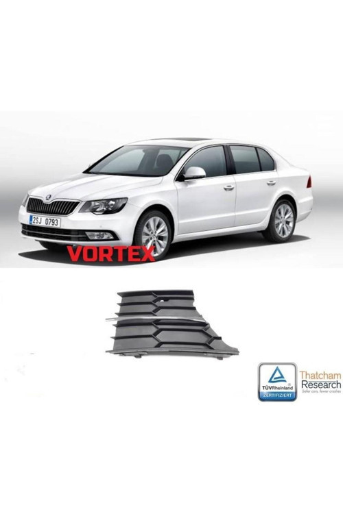 SPRB13-1702 SUPERB 2013- ÖN TAMPON IZGARA SAĞ ( KROMLU OEM No: 3T0853666B / 3T0863768A
