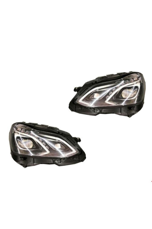 W21209-70SET MERCEDES W212 2009- ÖN FAR TAKIMI (YENİ MODELE DÖNÜŞÜM) UYUMLU OEM NO: