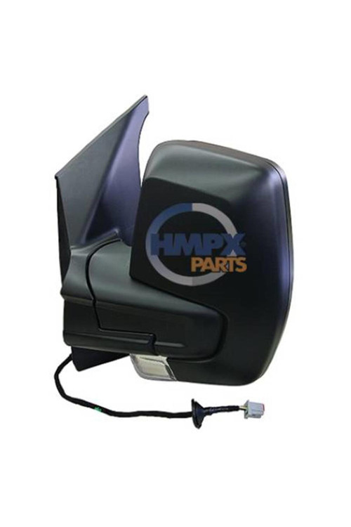 TRANSIT CUSTOM V 362 12- DIŞ AYNA SOL ELEKTRİKLİ SİNYALLİ SİYAH KATLANIR LHD 2123241