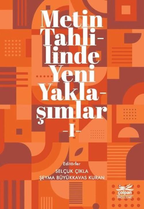 Nüans Publishing Metin Tahlilinde Yeni Yaklaşımlar - I