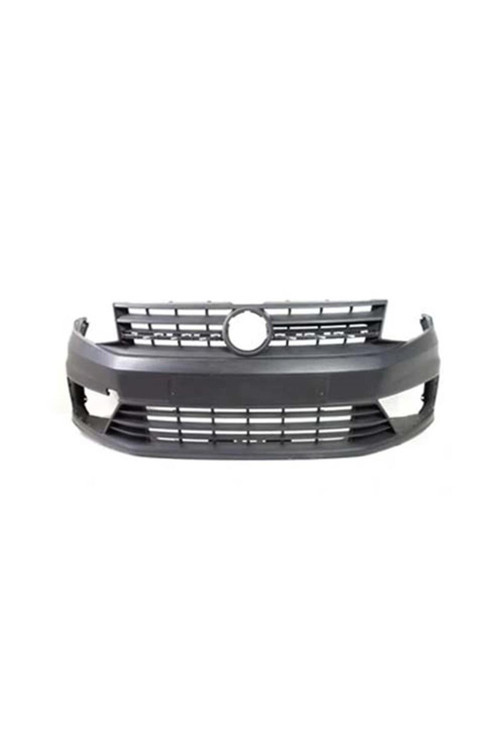 2K5807217J9B9-VOLKSWAGEN CADDY ÖN TAMPON PANJURLU SİY.DES.VAN 15- -WOS07CD043