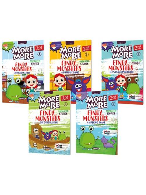 More & More Yayınları 2. Sınıf English Hikaye Seti Kutulu (5 Kitap)