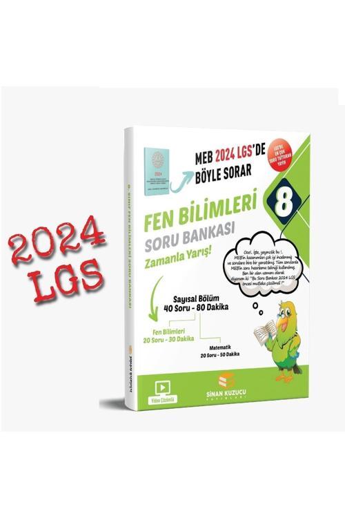 Sinan Kuzucu Yayınları 8. Sınıf Meb Böyle Sorar 2024 Lgs Fen Bilimleri Soru Bankası Video Çözümlü