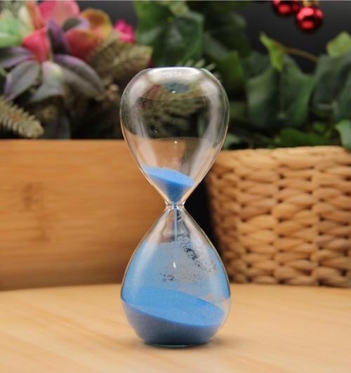 Cam Kum Saati 5 Dakika Mavi