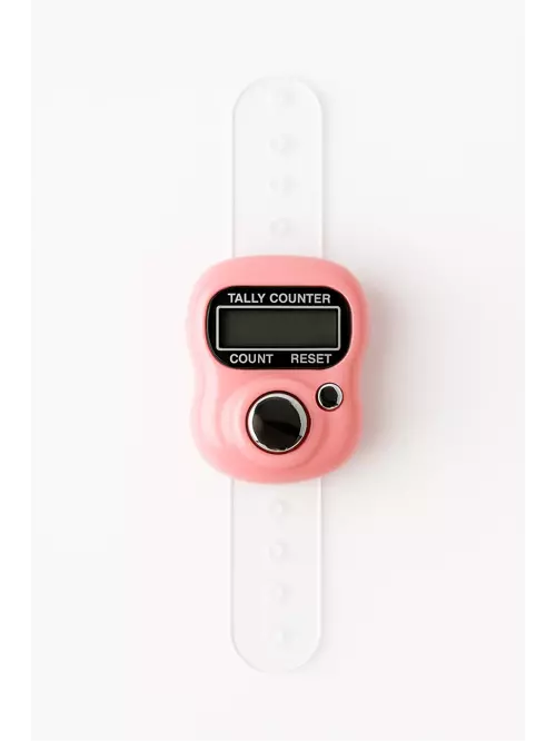 1 Adet Karışık Renk ZikirMatik - Yüzük Tesbih Zikir Matik Namaz Zikir