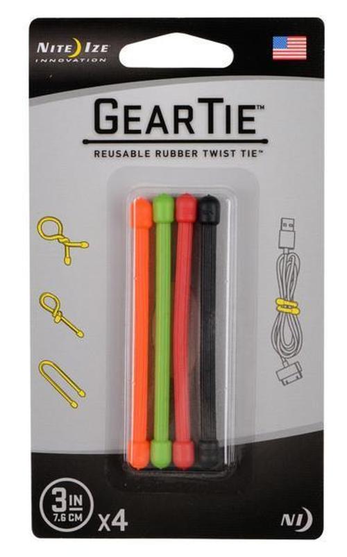 Gear Tie Kablo Düzenleyici 7.6cm 4lü Paket