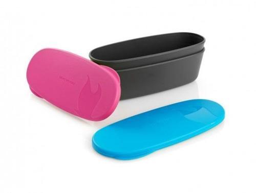 Snapbox Oval 2’li Kapaklı Kutu