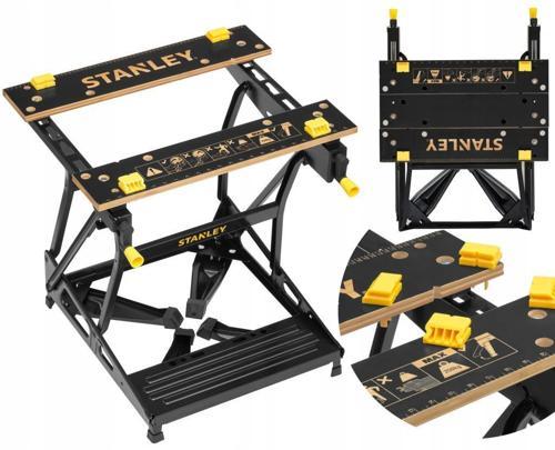 STST83400-1 İkisi Bir Arada Katlanır Çalışma Tezgahı ve Mengene